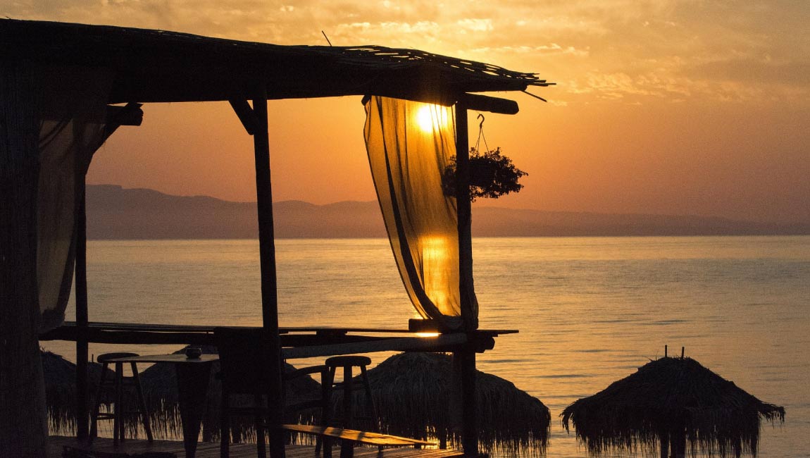 Kallithea has best beaches in Halkidiki